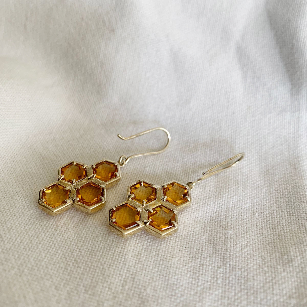 Citrine Drop Earrings