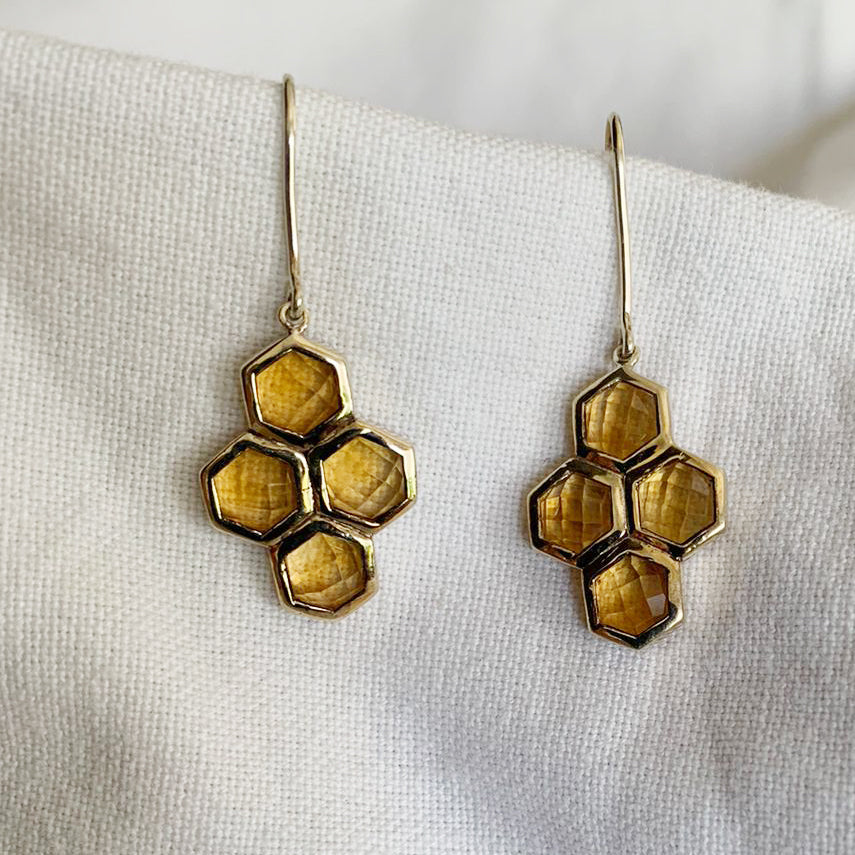 Citrine Drop Earrings