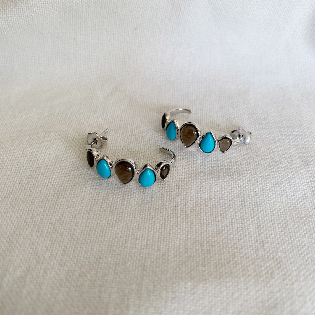 Sleeping Beauty Turquoise Stud Earrings