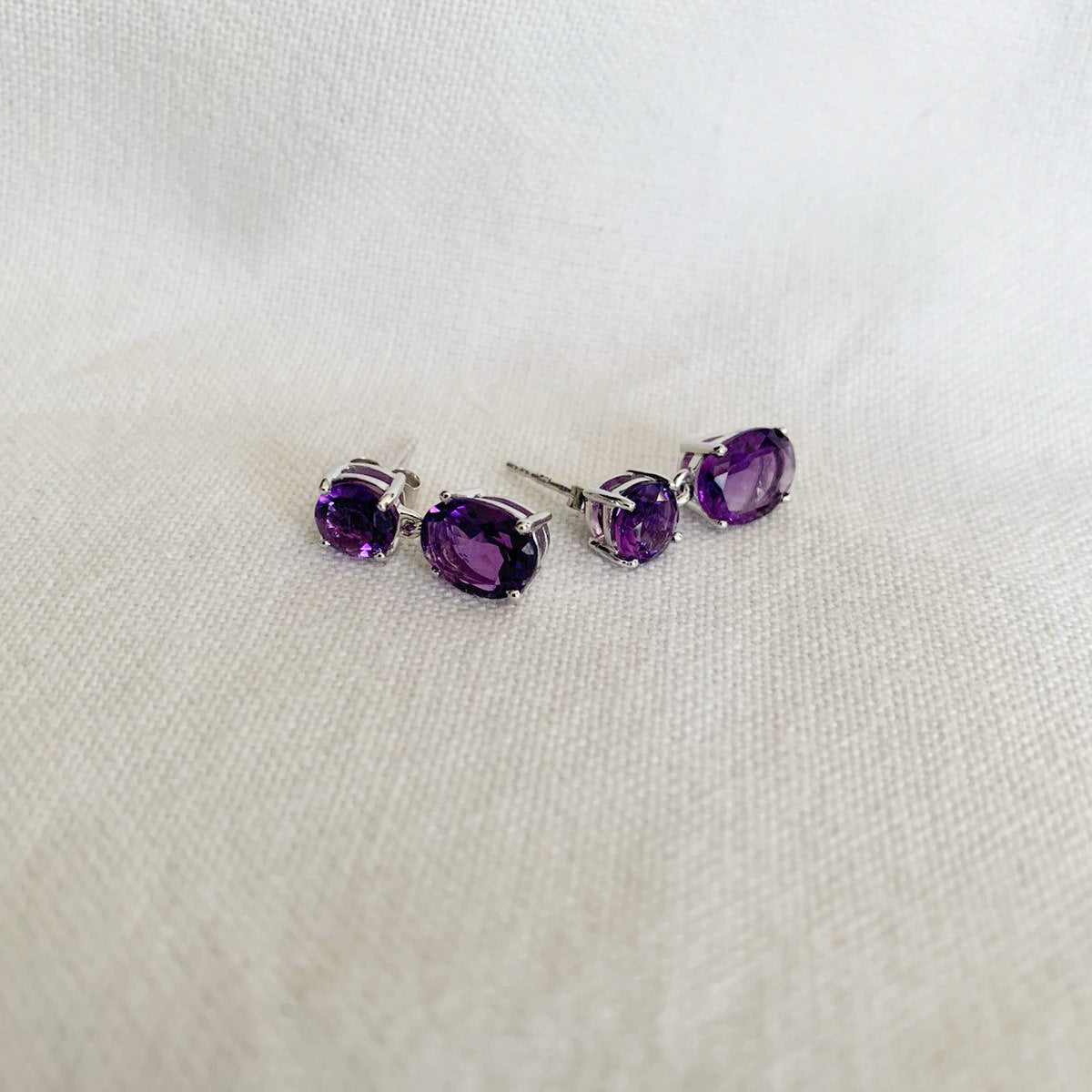 Amethyst Dangle Earrings