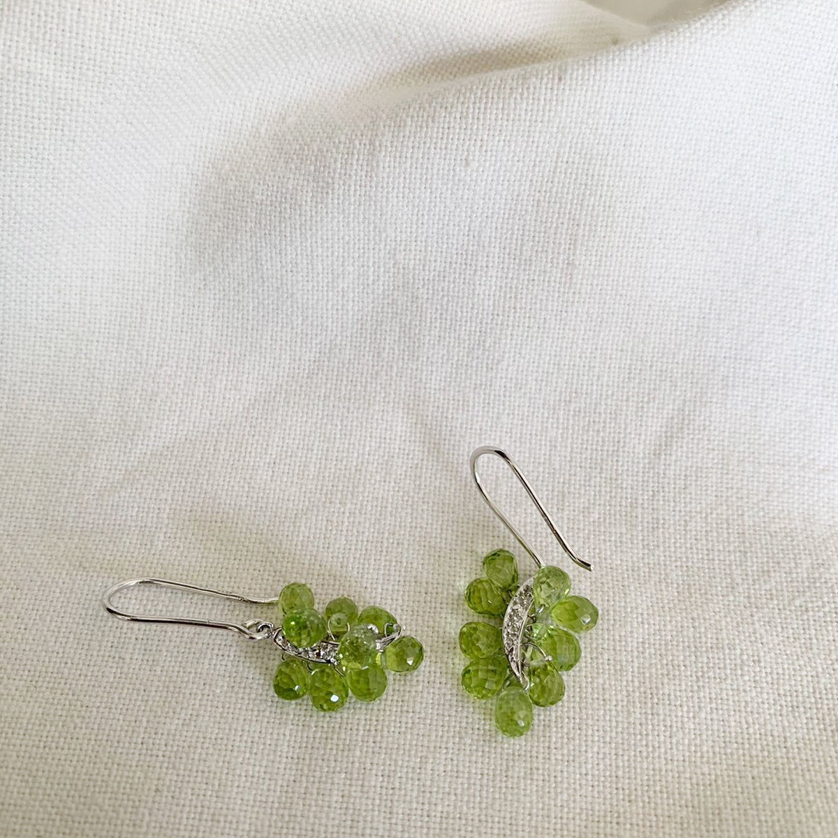 Peridot Drop Earrings