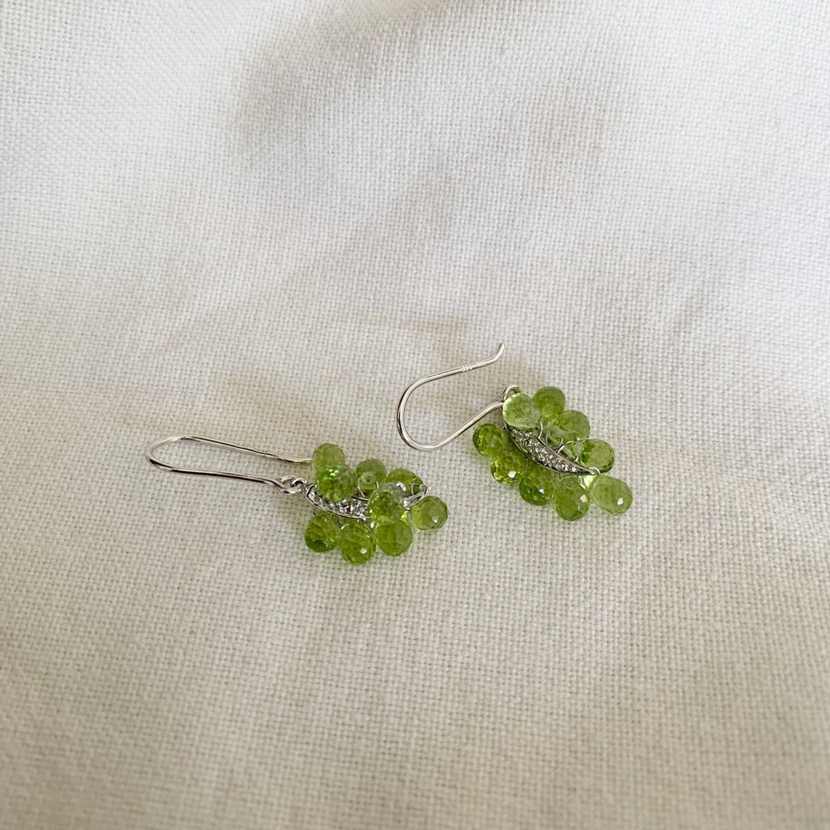 Peridot Drop Earrings