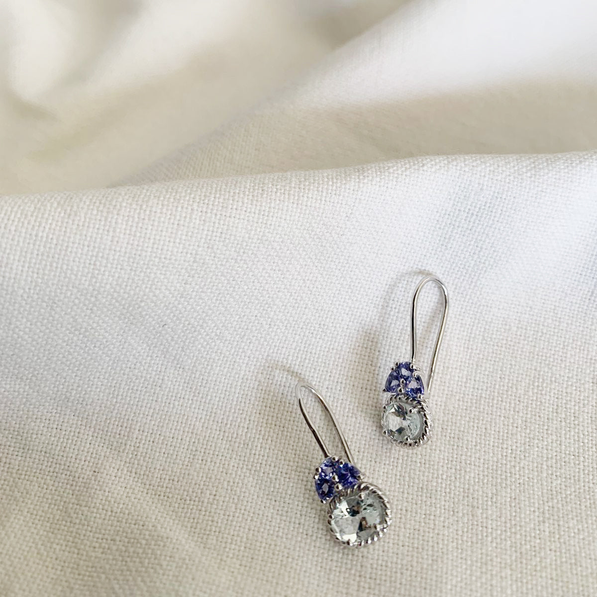 Aquamarine Drop Earrings