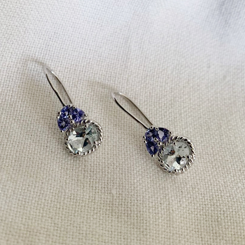 Aquamarine Drop Earrings