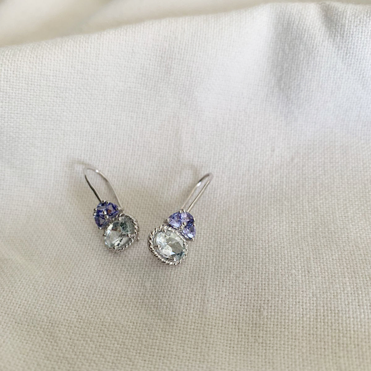 Aquamarine Drop Earrings