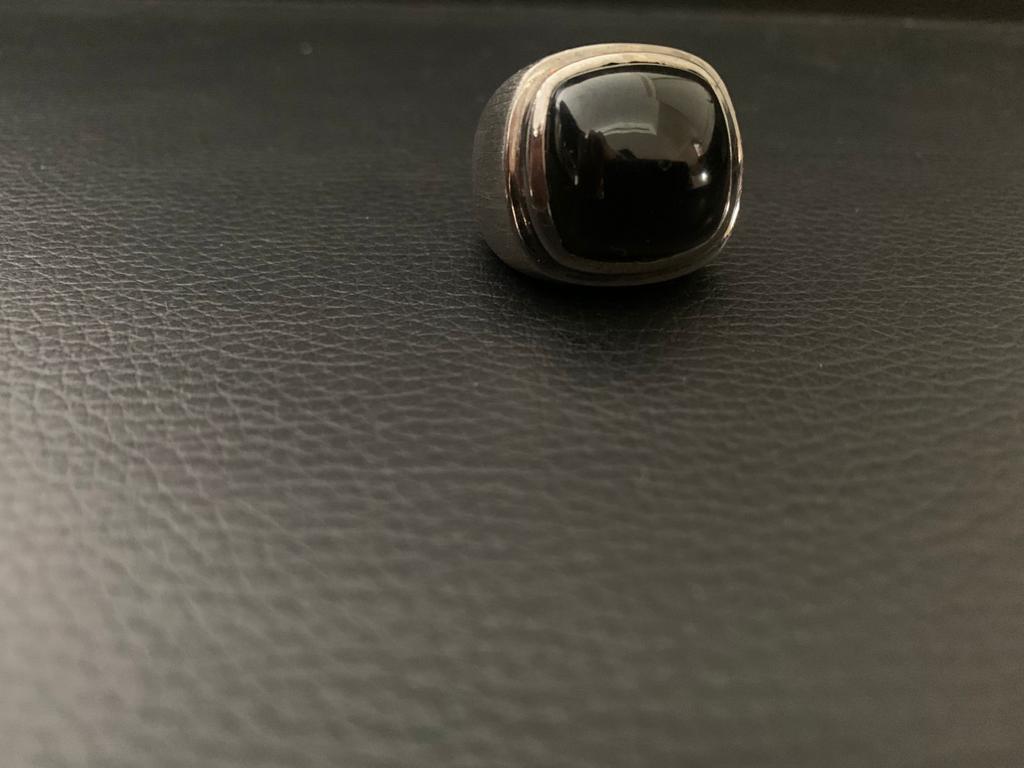 Lucas Black Spinal Men's Ring