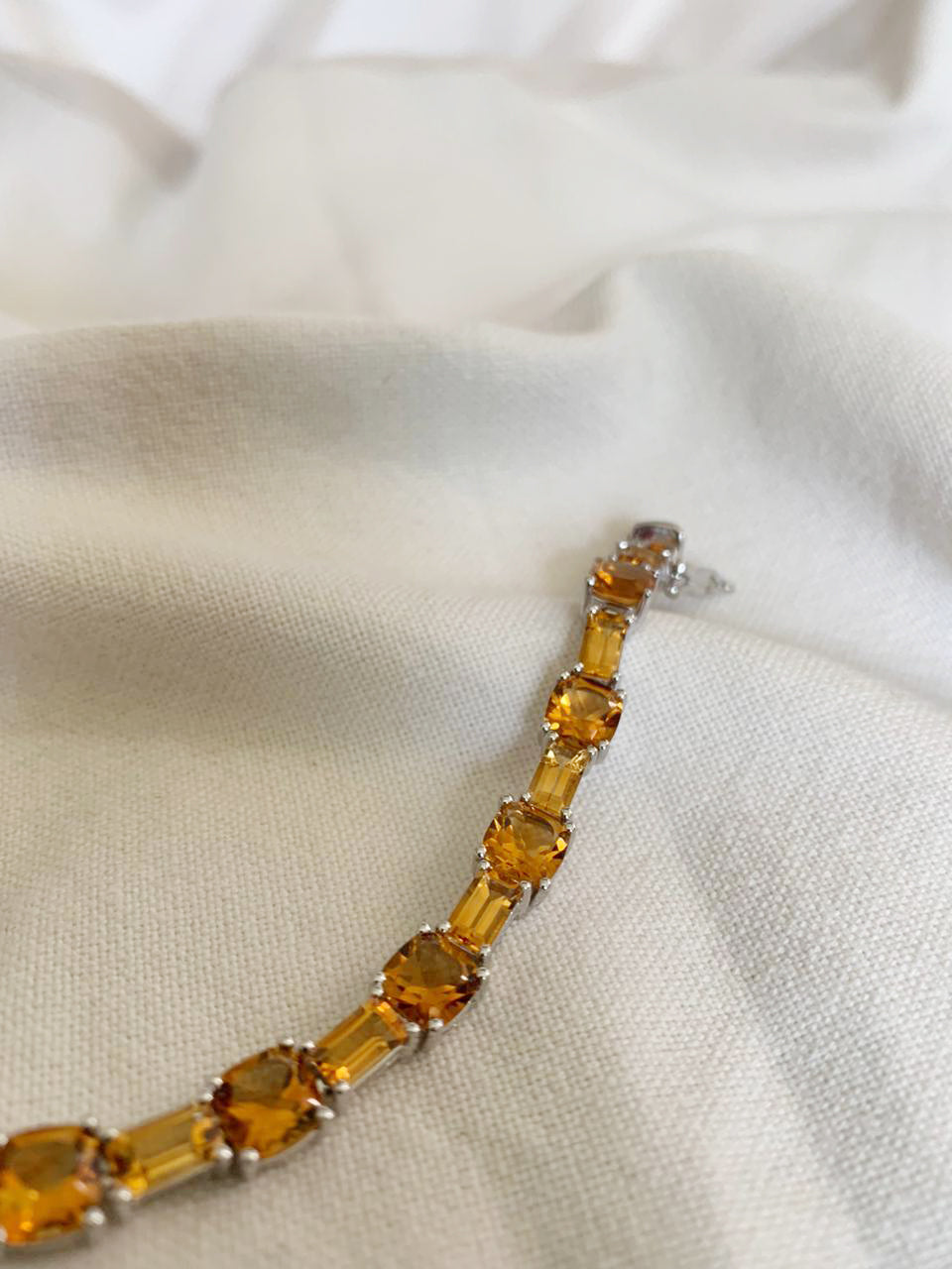 Citrine Gemstone Bracelet