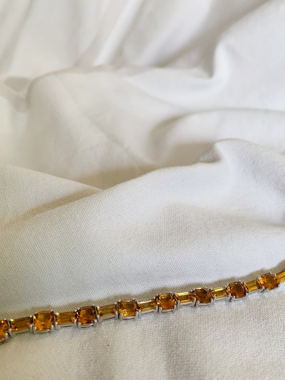 Citrine Gemstone Bracelet