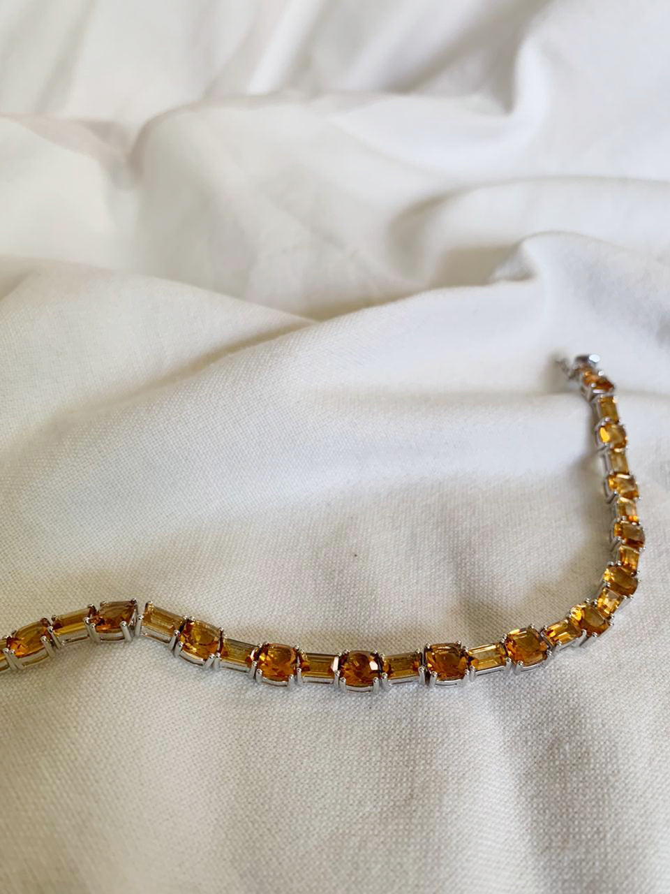 Citrine Gemstone Bracelet