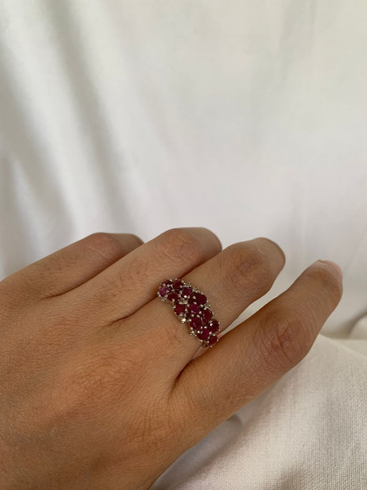 Ruby Gemstone Precious Ring