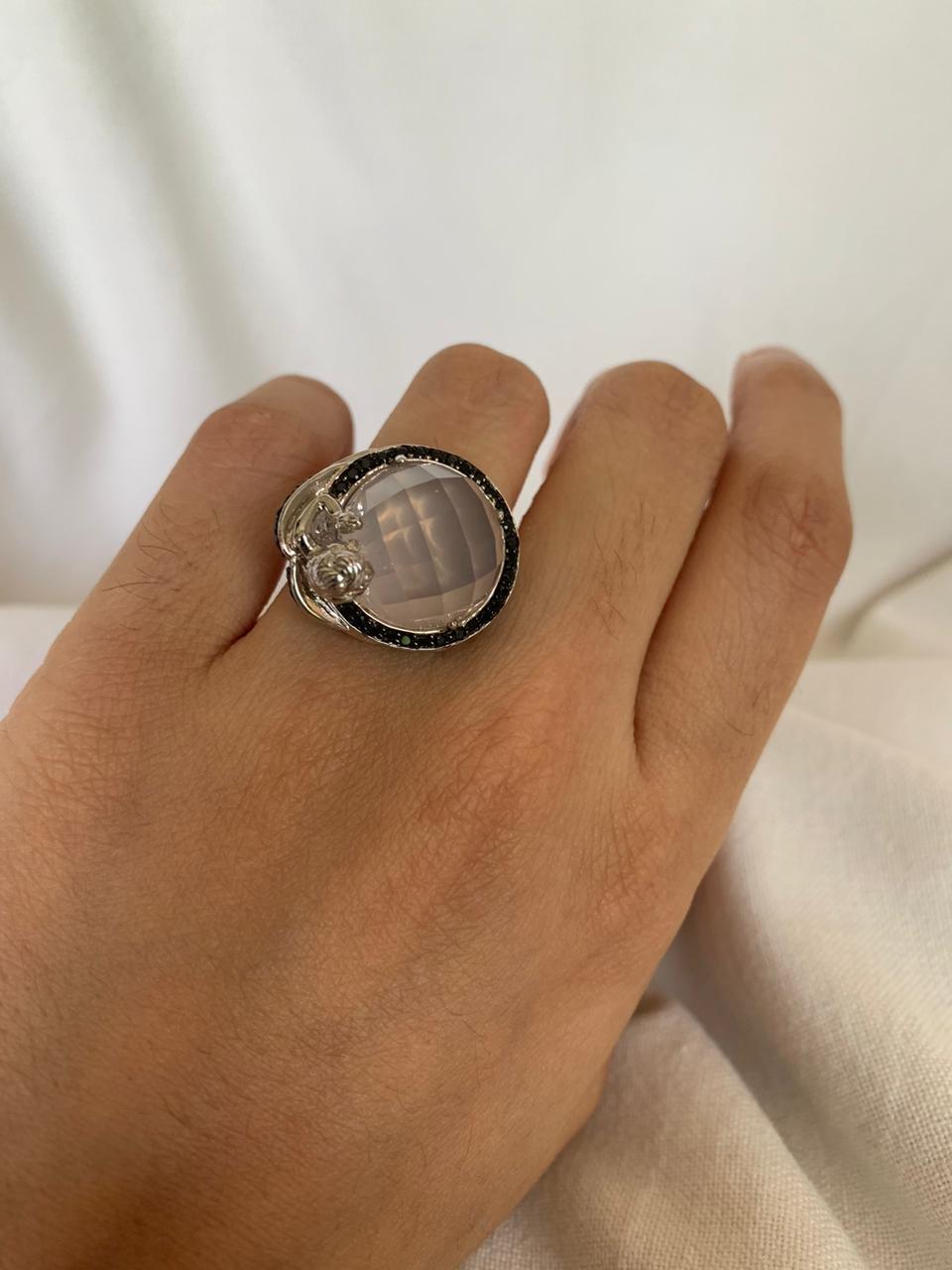 Crystal Gemstone Ring