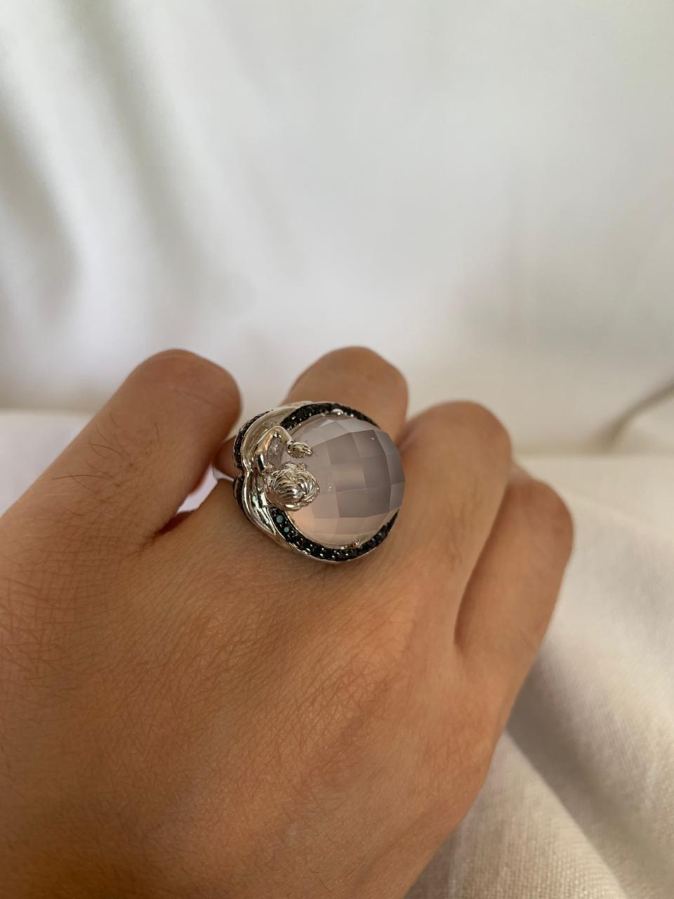 Crystal Gemstone Ring