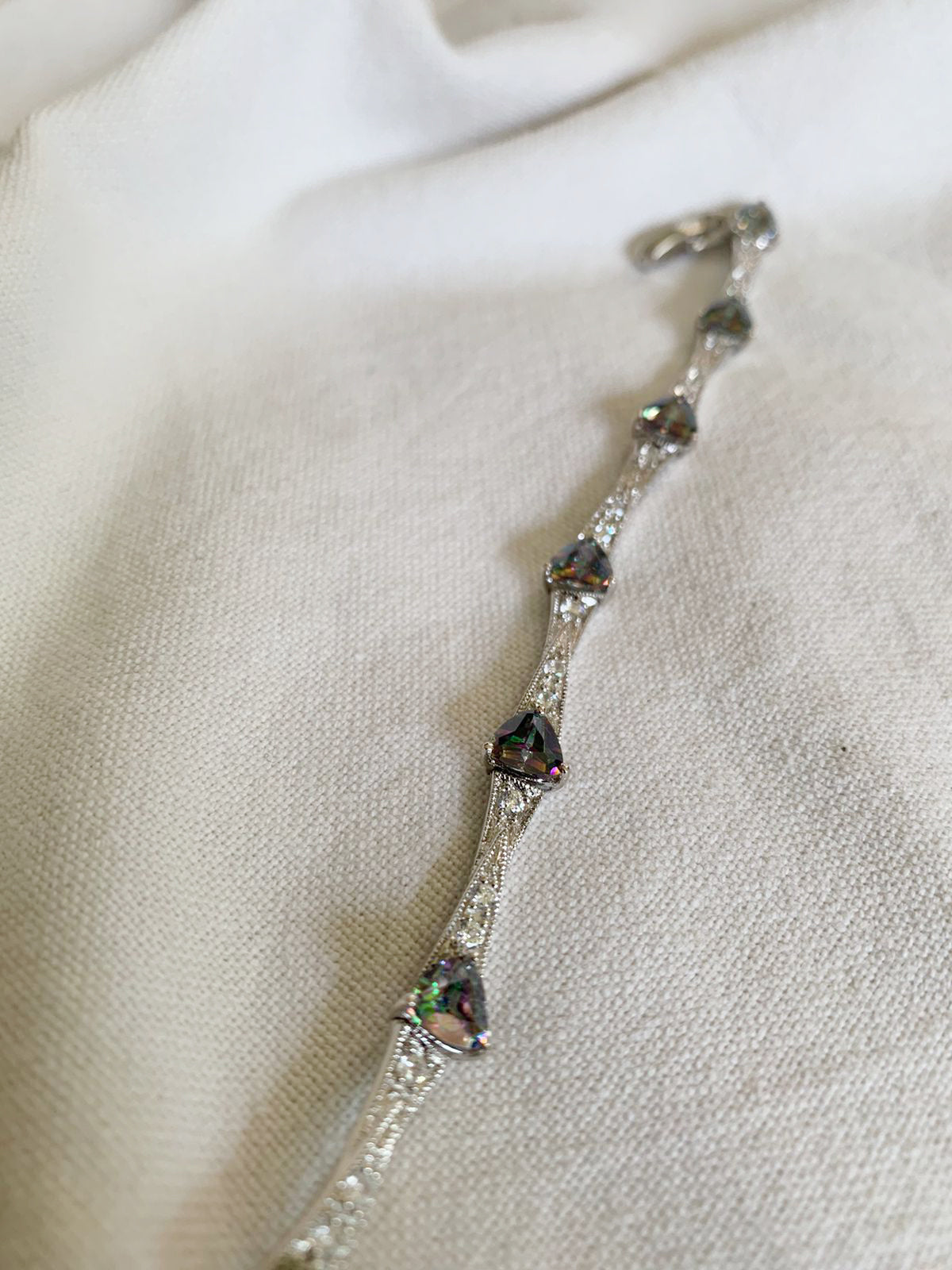 Mystic Topaz Gemstone Bracelet