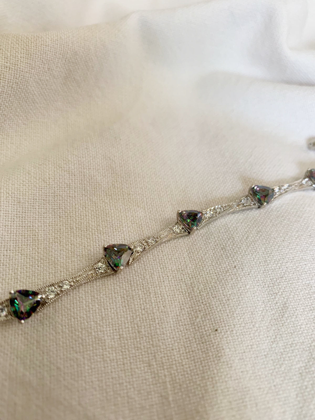 Mystic Topaz Gemstone Bracelet