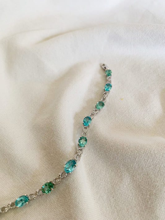 Apatite Gemstone Bracelet