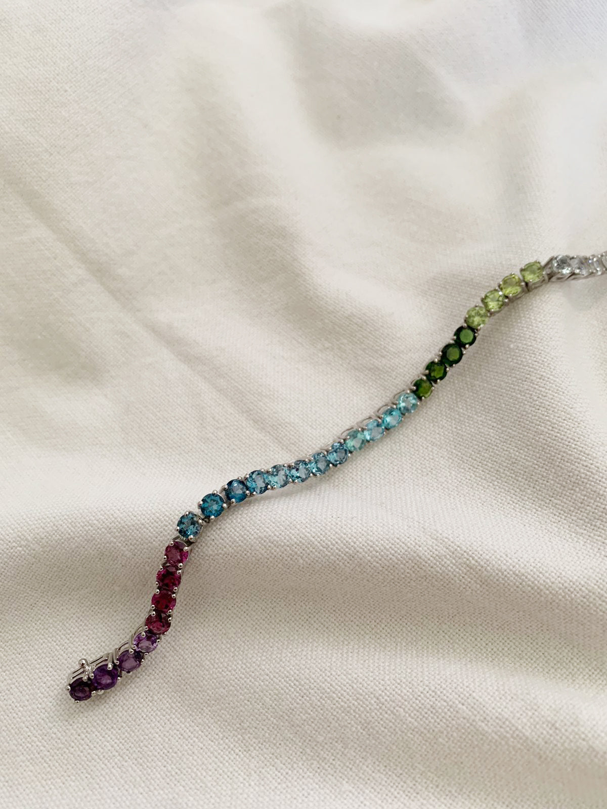 multi Gemstone Bracelet