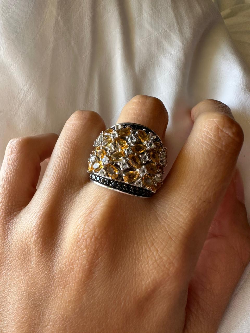 Kiara Citrine Ring