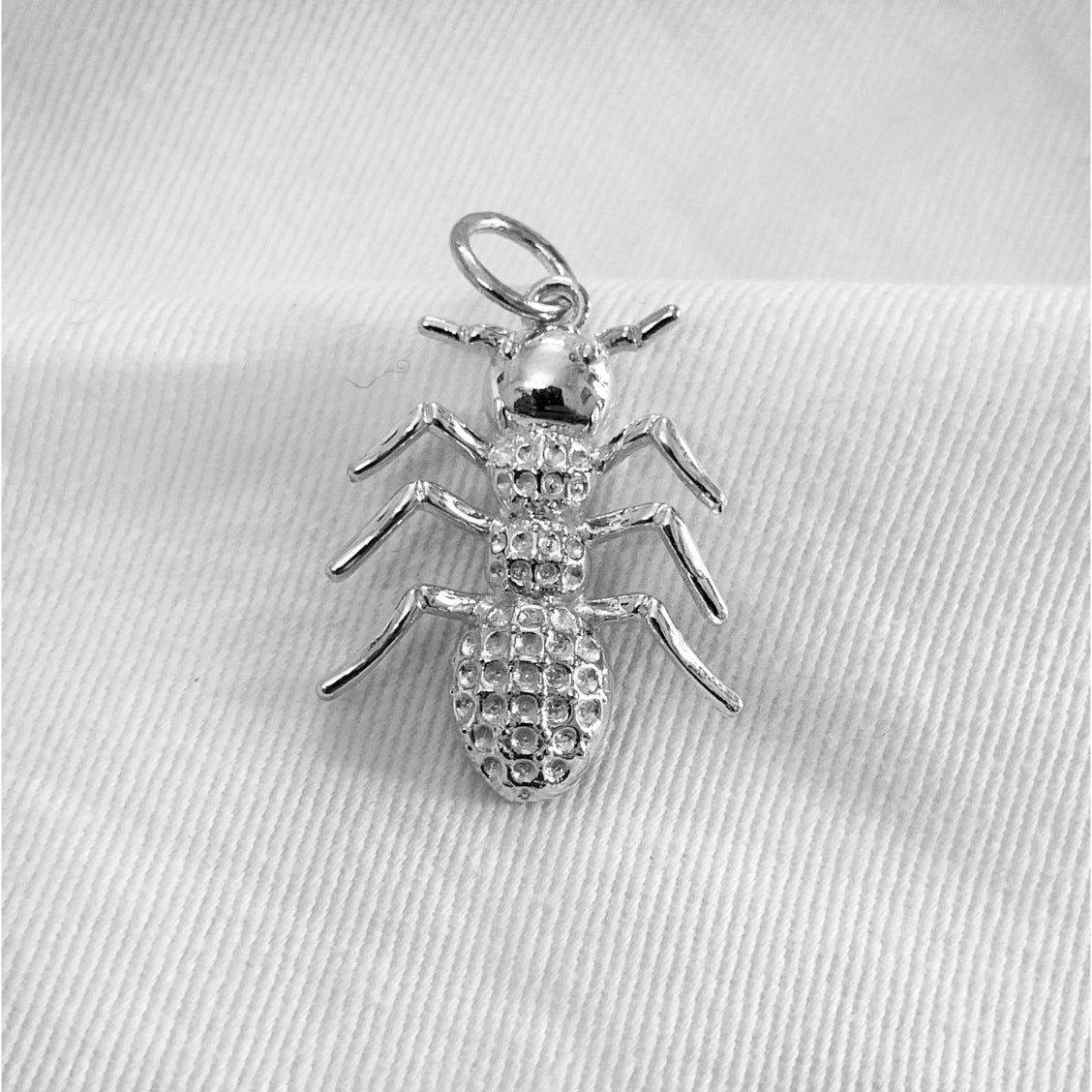 925 Sterling Silver BEE Pendant Necklace Insects Lover Pendant